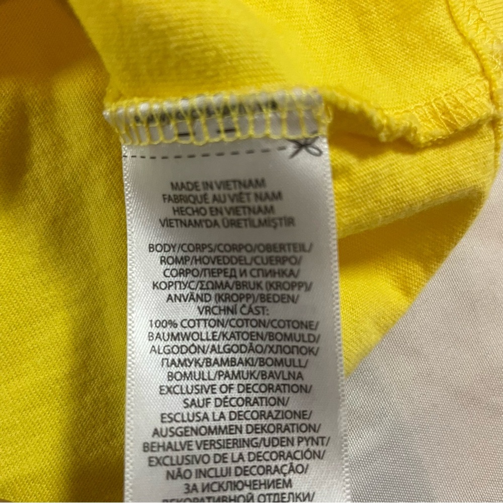 Polo Ralph Lauren Bright Yellow Tee - Picture 4 of 7